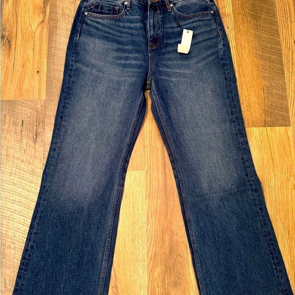 NWT Vigoss Royce Wide Leg Blue Jeans Size 30 A00131
